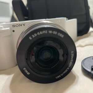 Sony Alpha White Digital Camera